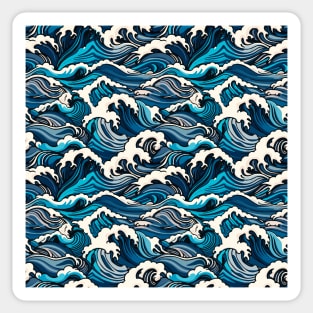 Ocean waves Sticker